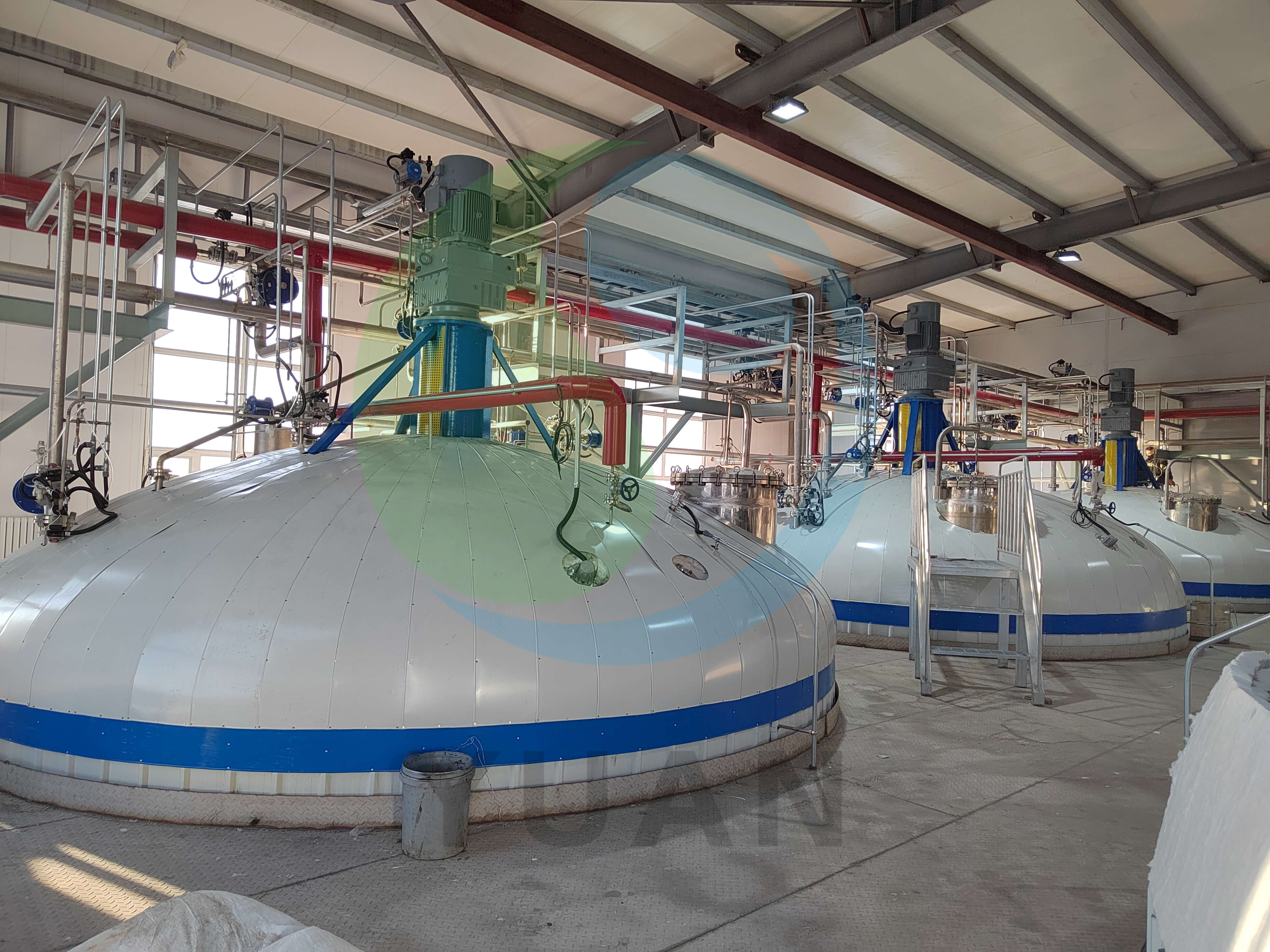 Indussstrial personnalisé automatique Gellan Gum Production Ligne de production